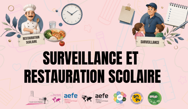 Surveillance et restauration scolaire